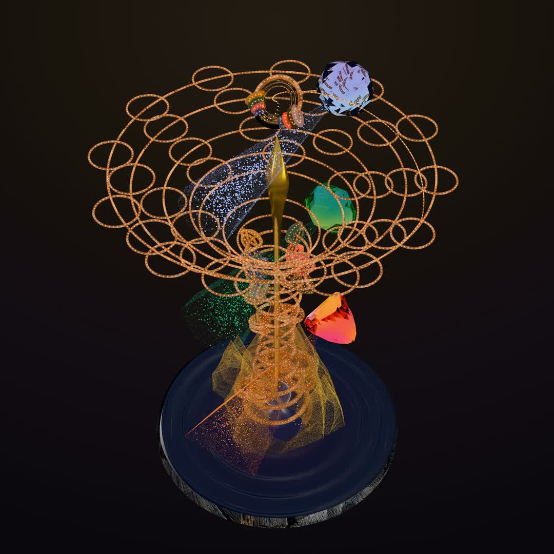 The Liquid Armature — a three-dimensional map of the path into abiding awakening.